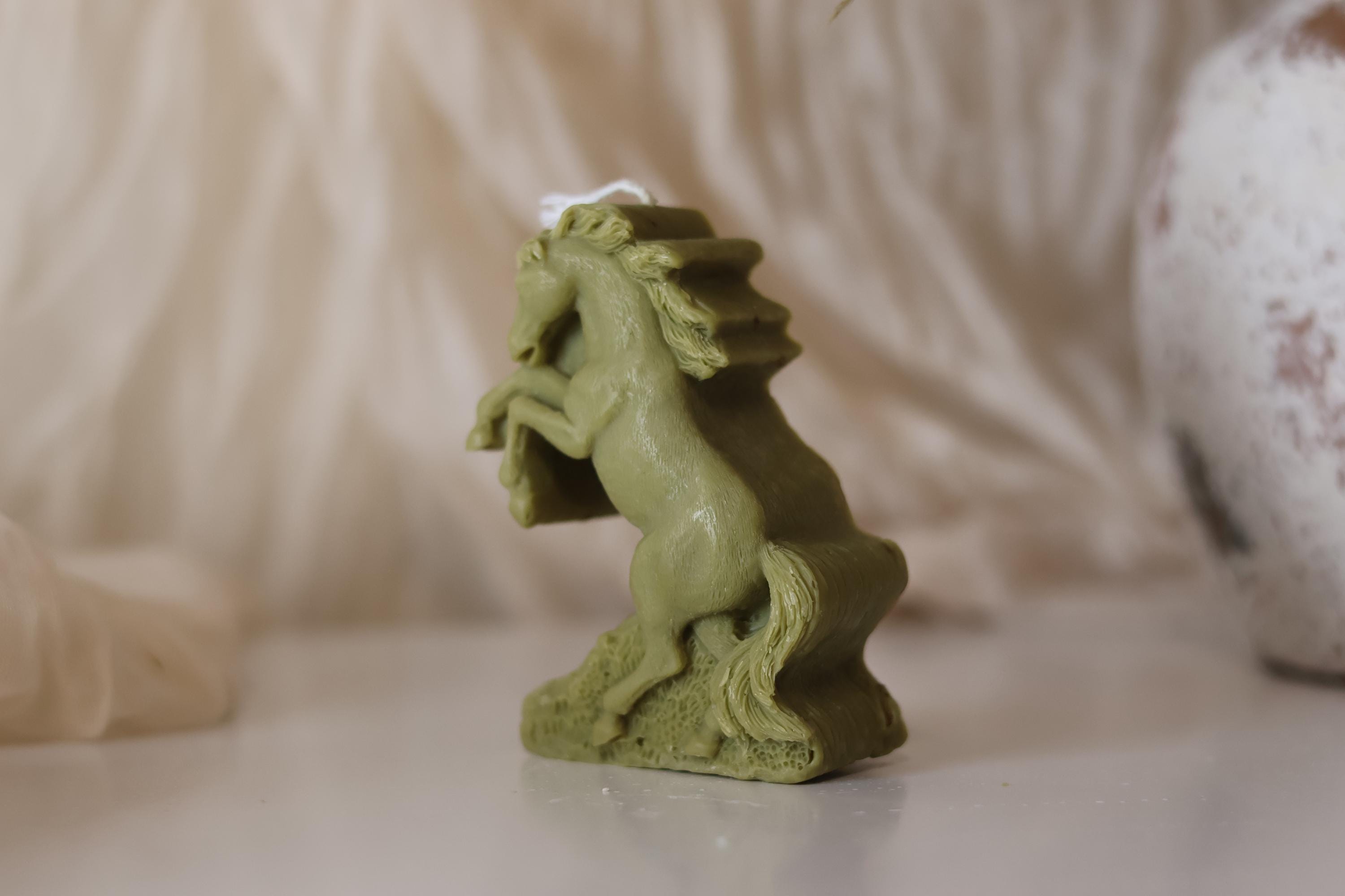 Small Horse Candle