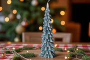 Ombre Christmas Tree Candle