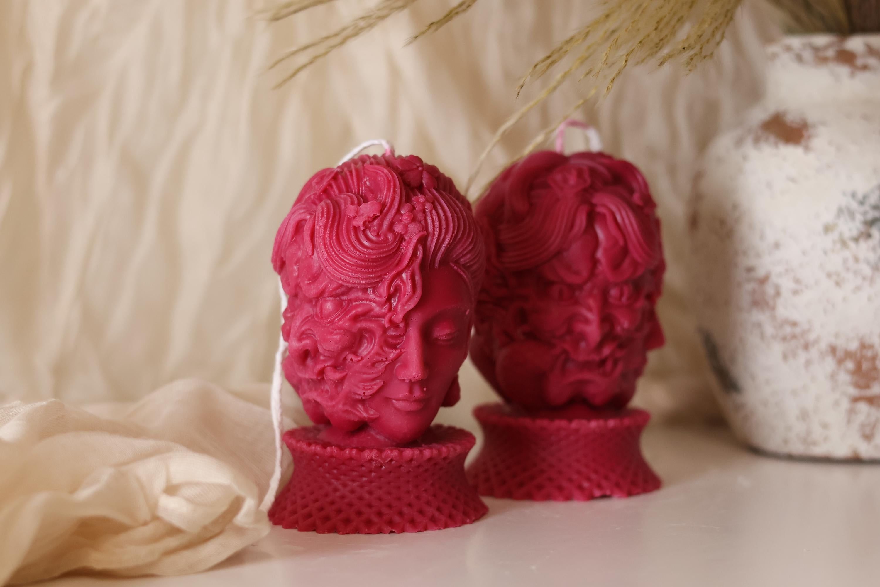 Gothic Lady Demon Candle