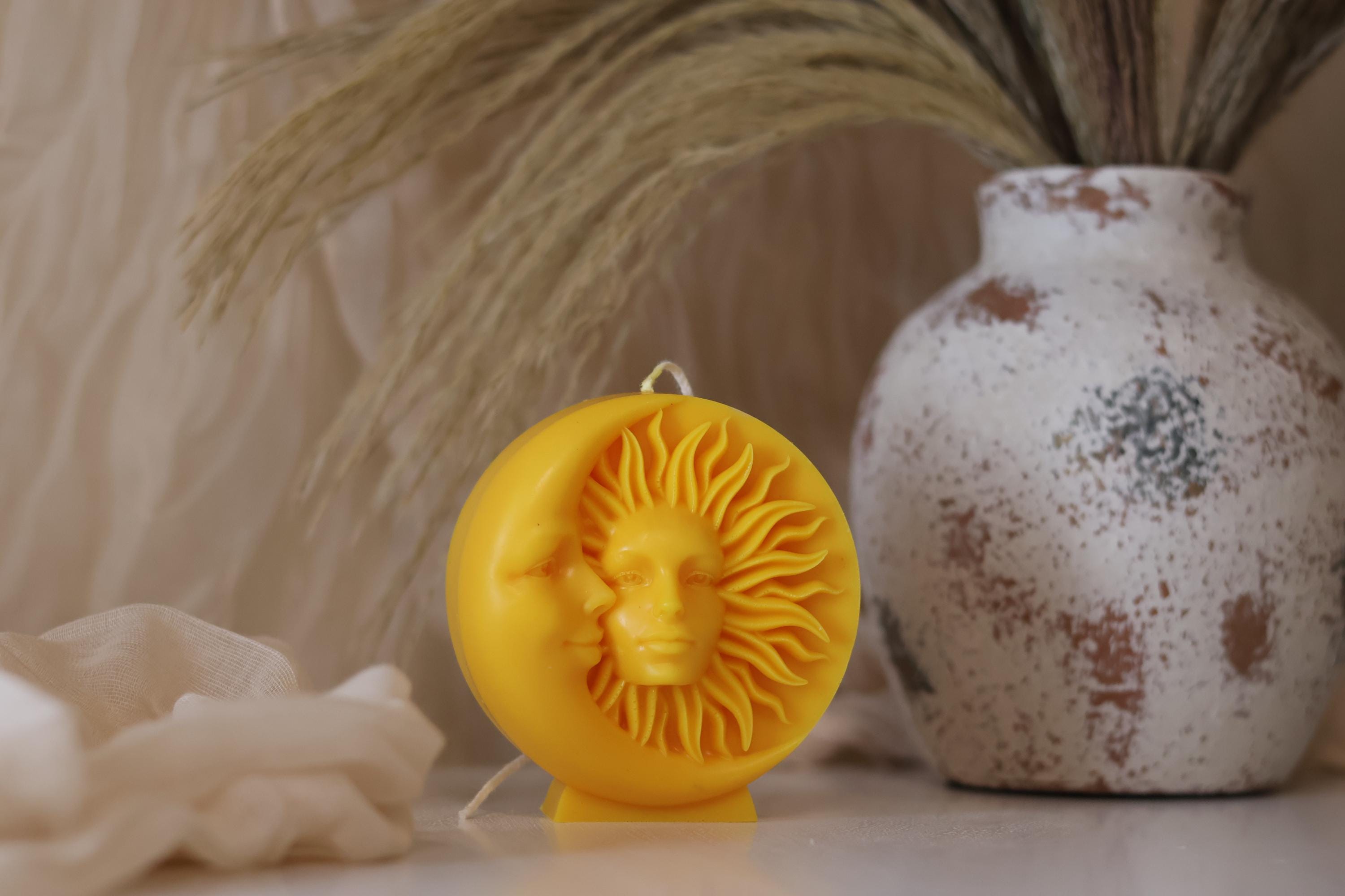 Sun and Moon Candle