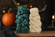 Skull Tower Candle