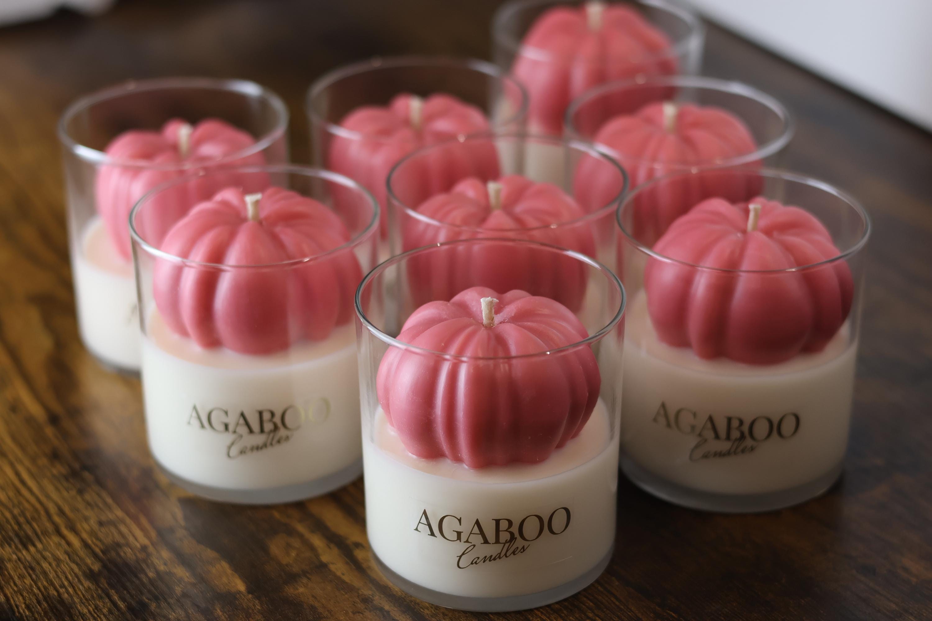 Pumpkin Glass Jar Candle