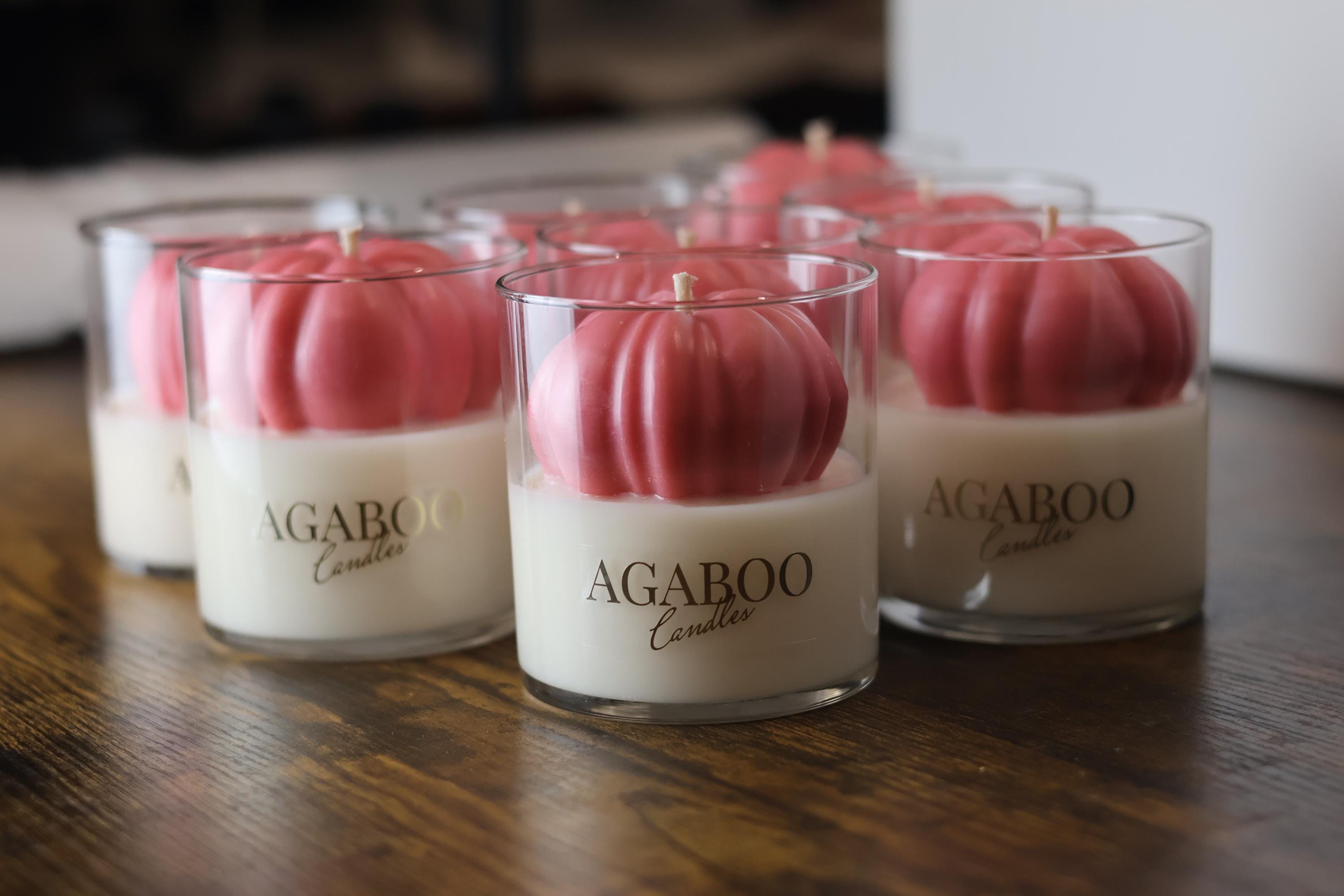 Pumpkin Glass Jar Candle