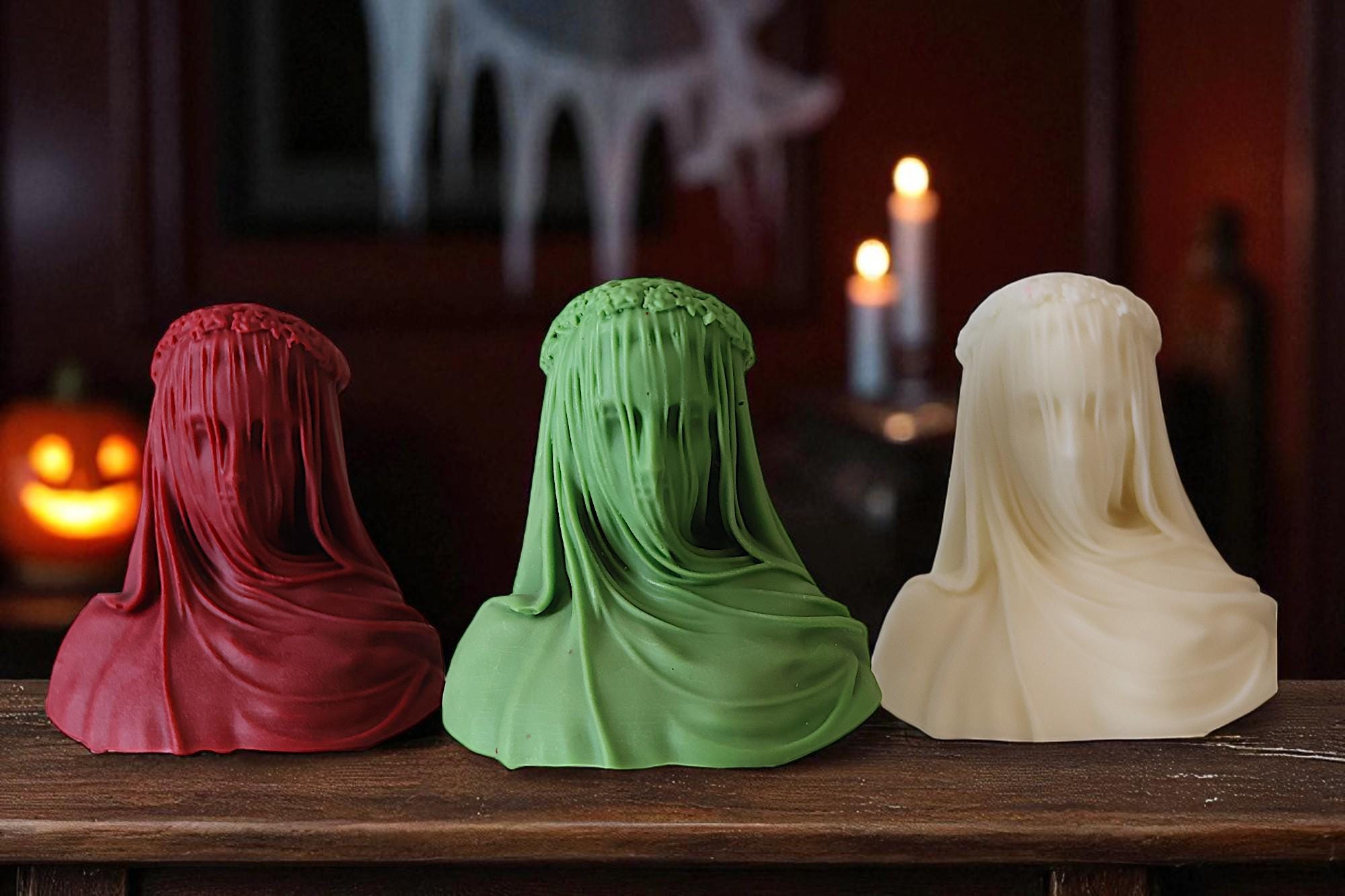 Medium Veiled Lady Candle