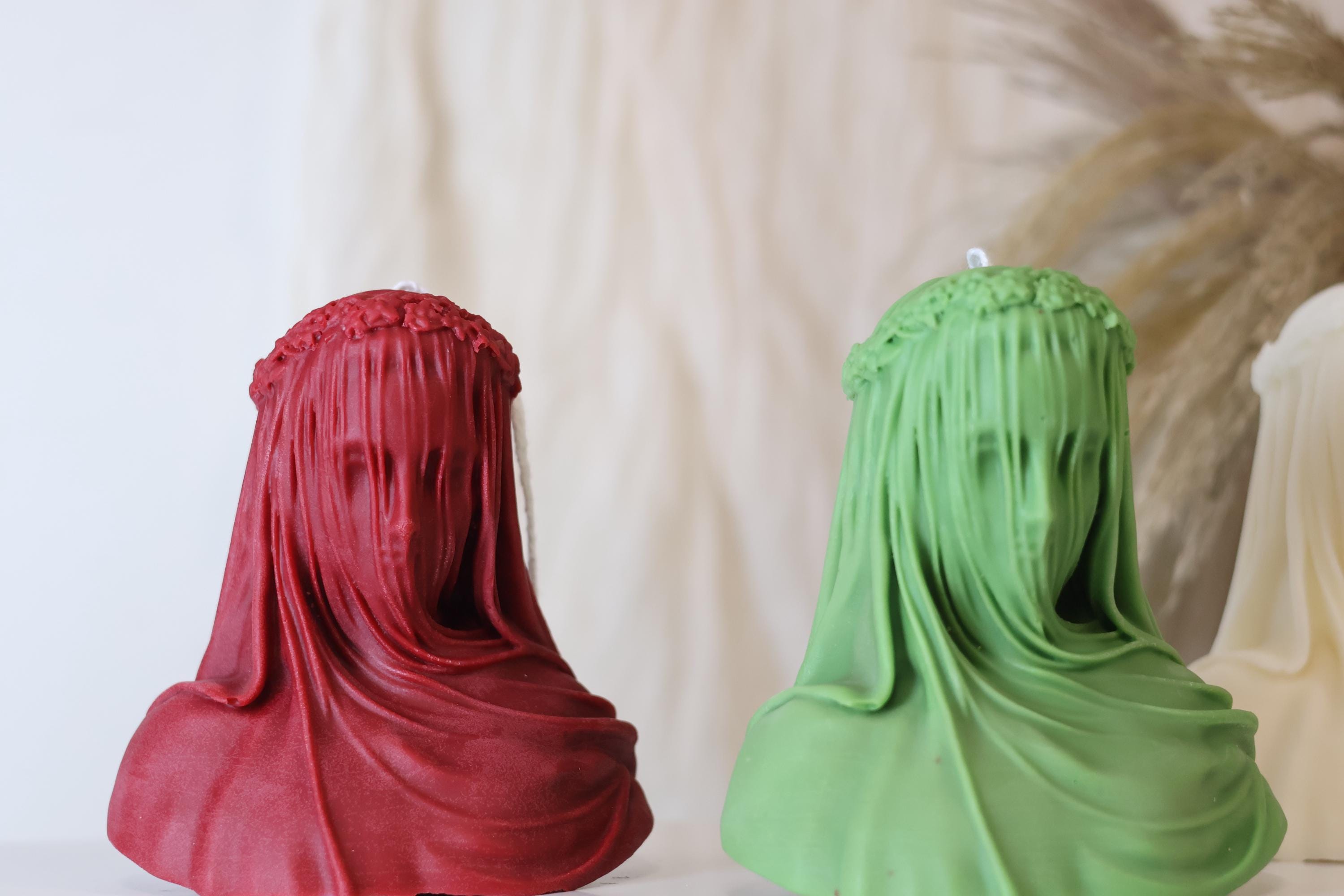 Medium Veiled Lady Candle