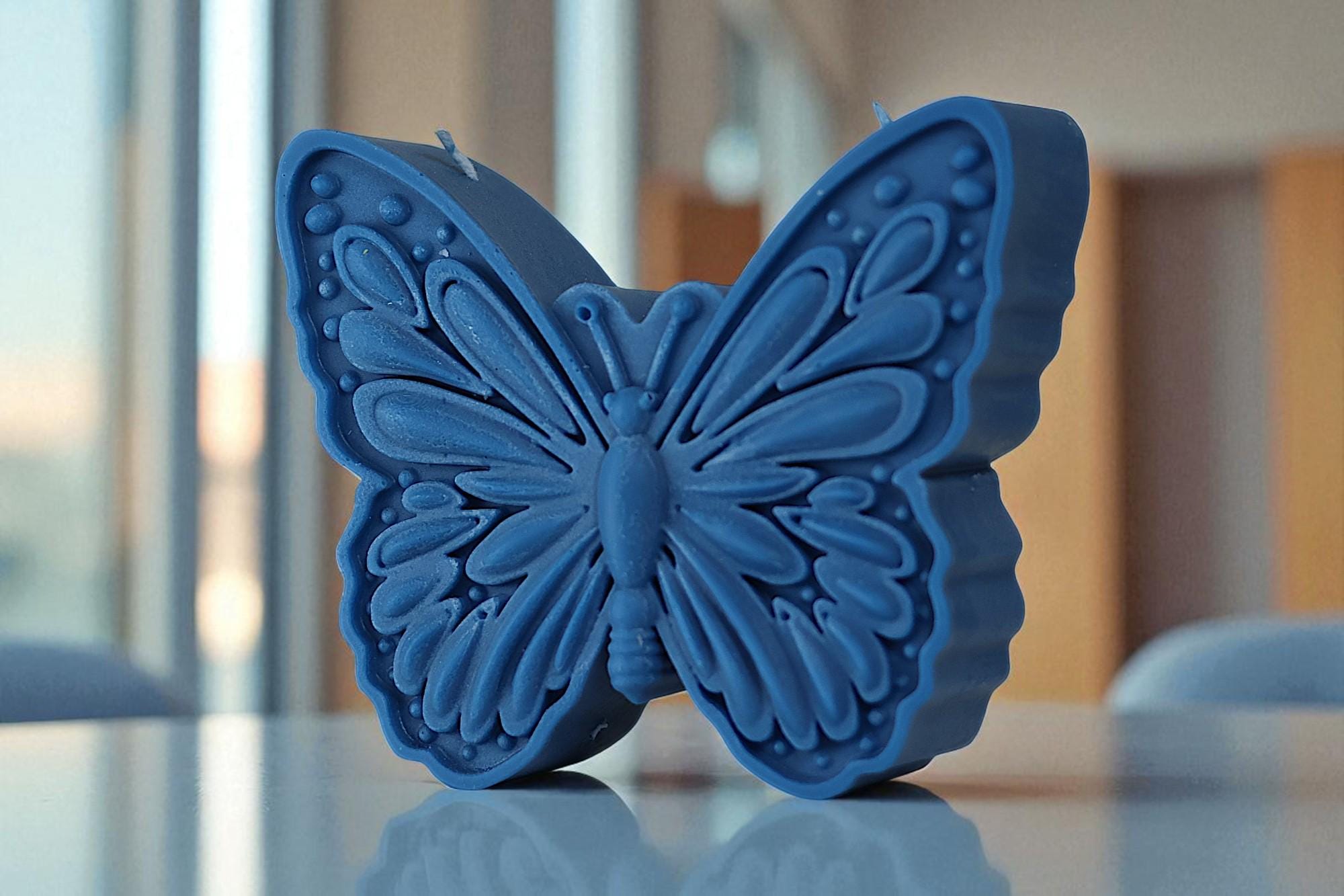 Large Butterfly Shaped Candle