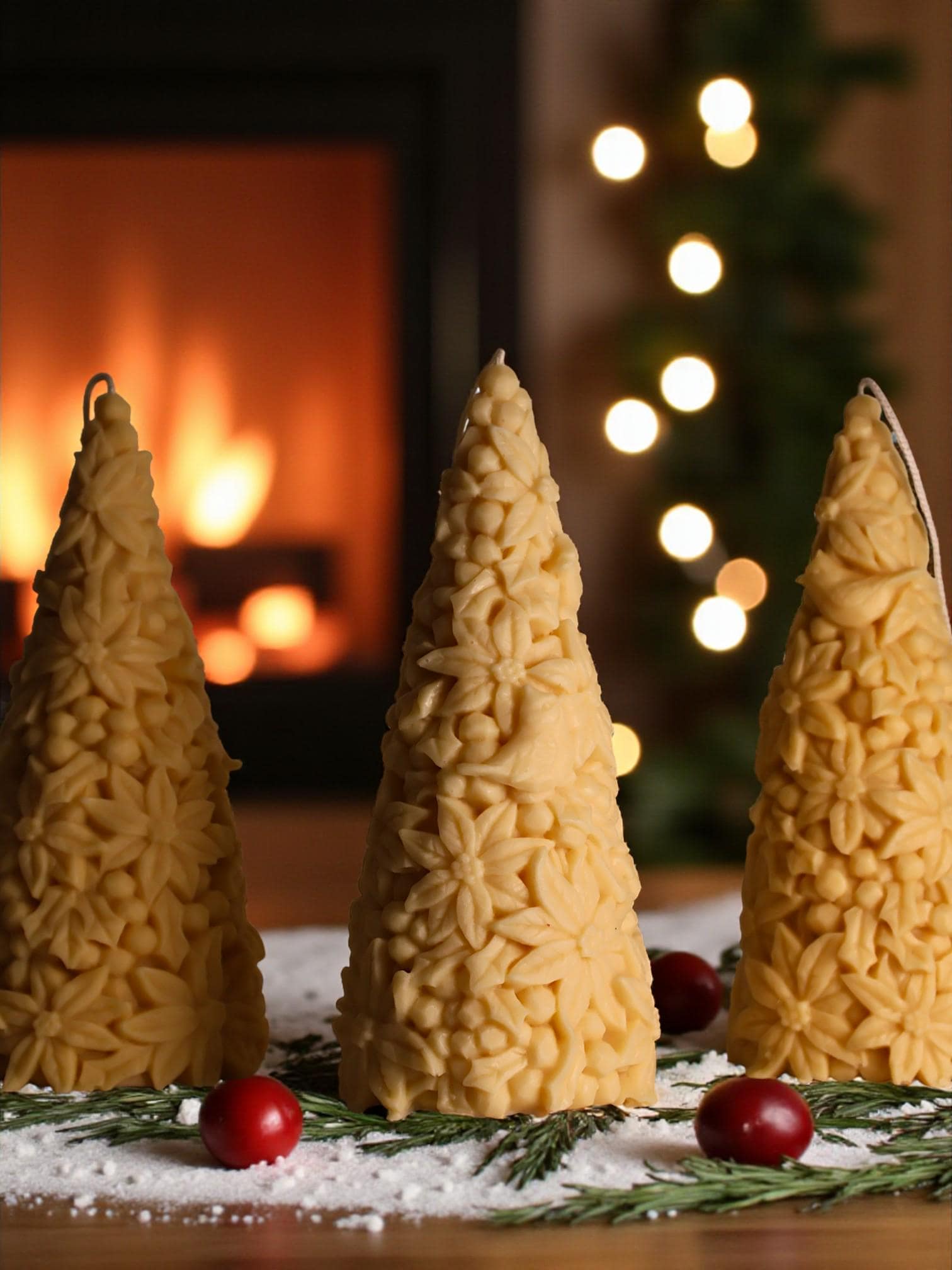 Huge Christmas Tree Candle