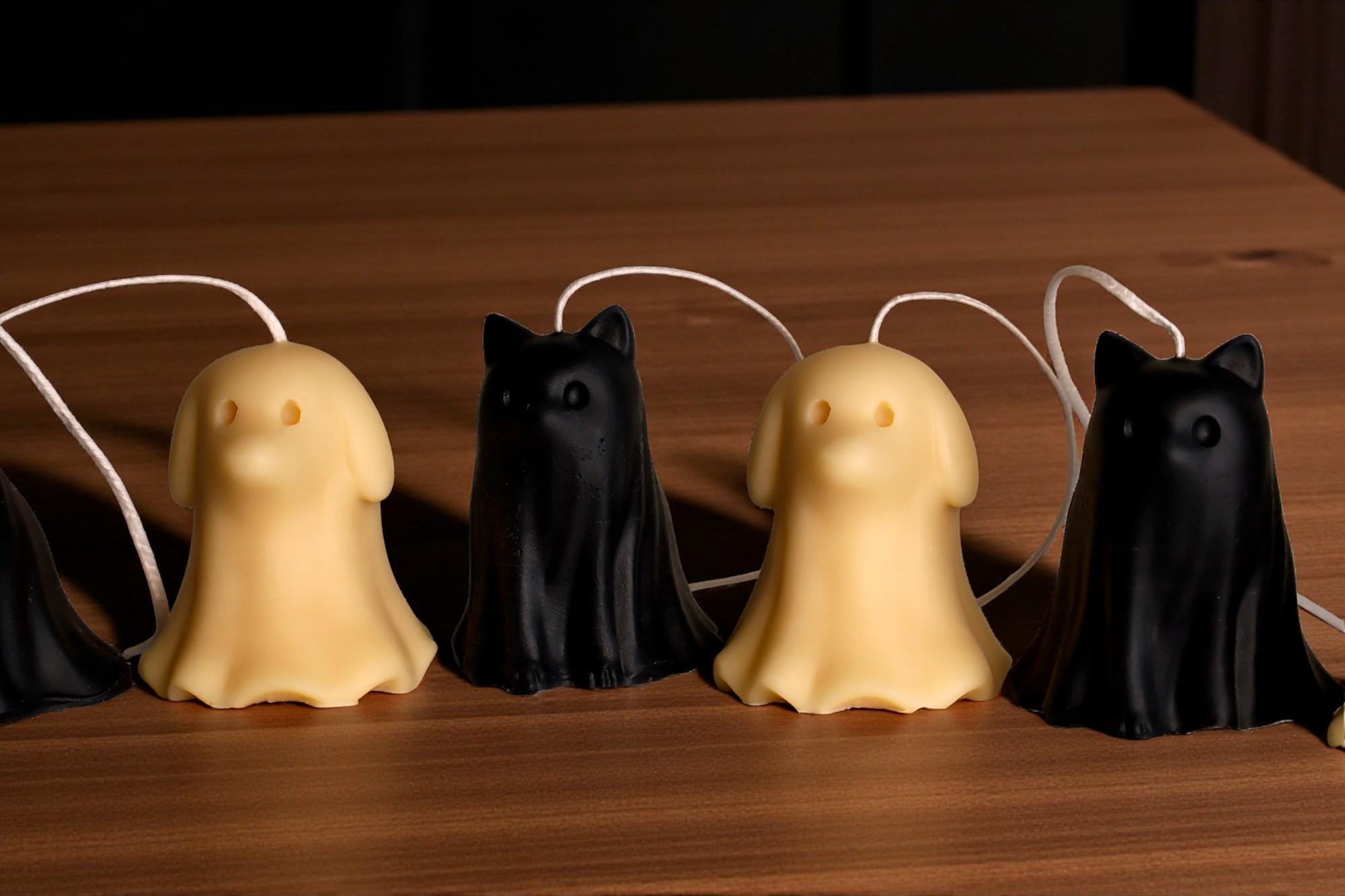 Ghost Candle Dog or Cat Shape