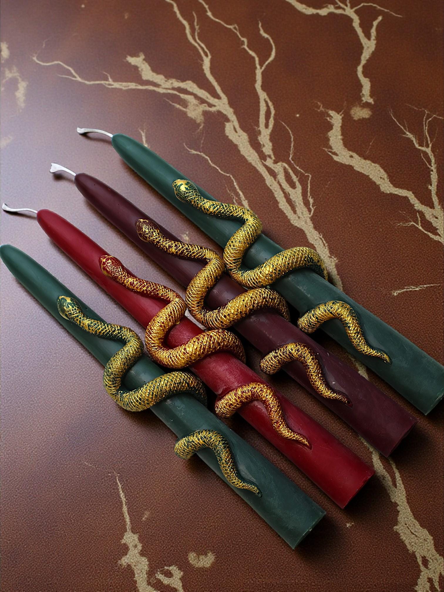Snake Taper Candles