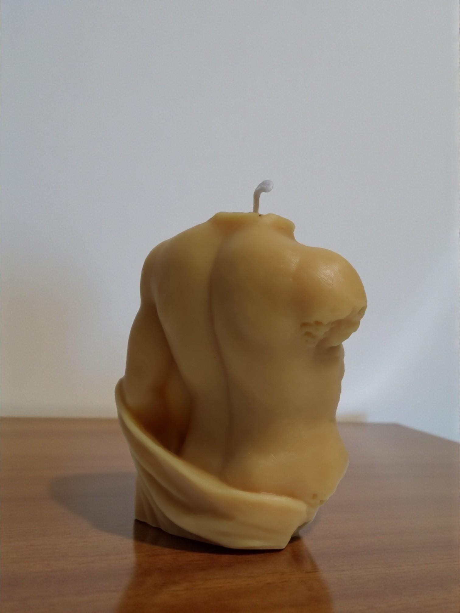 Greek Male Body Candle