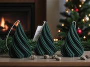Wavy Tree Candle